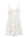 Zimmermann Lucky Lace-trimmed Floral-print Linen Mini Dress