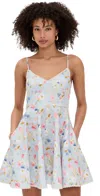 Zimmermann Lucky Lace-trimmed Floral-print Linen Mini Dress