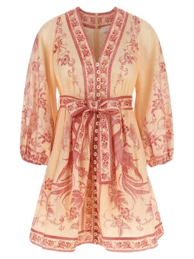 ZIMMERMANN LUCKY PLUNGE DRESS