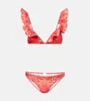 Zimmermann Lucky Ruffled Bikini
