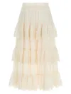 Zimmermann Lucky' Skirt In White
