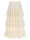 Zimmermann Lucky' Skirt In White