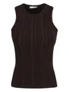 Zimmermann Lucky Metallic Racer Tank Top