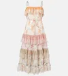 Zimmermann Lucky Tiered Cotton Maxi Dress