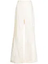Zimmermann Luminosity Wide-leg Trousers In Neutrals