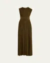 Zimmermann Luna Column Dress In Multi