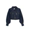 Zimmermann Luna Denim Jacket In Blue