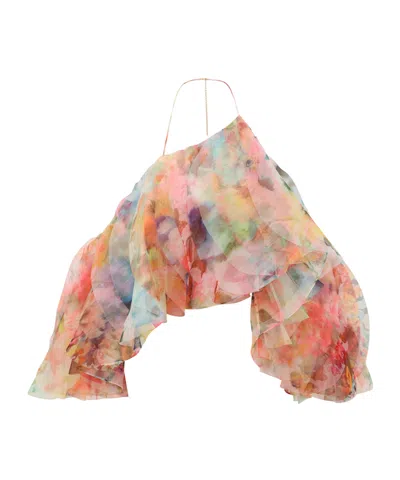 Zimmermann Luna Printed Camisole In Multi