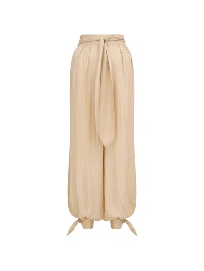 Zimmermann Luna Trousers In Brown