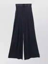 Zimmermann Women's Silk Palazzo Pants In Blue