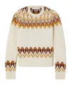 Zimmermann Lyrical Wool Blend Sweater In Multi