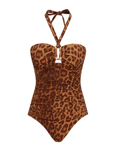 Zimmermann Mahon Bamboo Link 1pc In Marrone