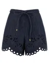 Zimmermann Mahon Bermuda And Short Blue In Blue
