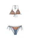 Zimmermann Mahon Bikini In Blue