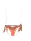 Zimmermann Mahon Bikini Bottom In Brown
