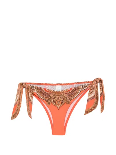 Zimmermann Mahon Bikini Bottom In Orange