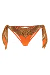 Zimmermann Mahon Bikini Bottom In Orange