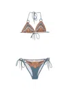 Zimmermann Mahon Triangle Bikini Set In Multi