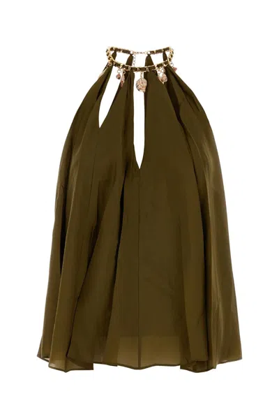 Zimmermann Mahon Blouse In Green