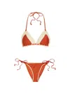 Zimmermann Mahon Crochet Stretch-polyamide Bikini In Multi