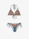 Zimmermann Mahon Triangle Bikini Set In Multi