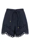Zimmermann Mahon Bermuda And Short Blue In Blue