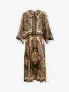 Zimmermann Mahon Paisley Print Habutai Silk Maxi Dress In Multi