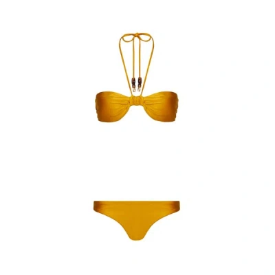 Zimmermann Maillot De Bain Deux Pièces In Brown