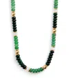 Zimmermann Malachite Beaded Mellow Stone Necklace In Green