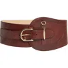 Zimmermann Malley Wide Belt In Brown