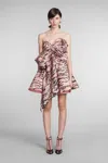 Zimmermann Women's Matchmaker Silk Mini Dress In Pink