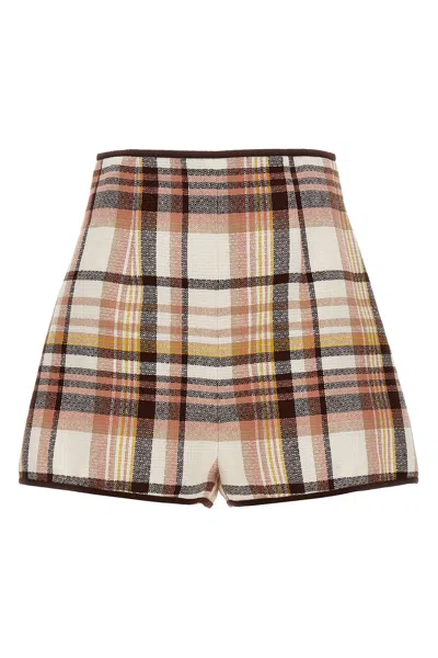 ZIMMERMANN ZIMMERMANN 'MATCHMAKER CHECK DANCE' SHORTS