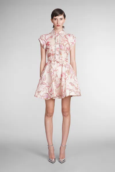 Zimmermann Matchmaker Flip Dress In Multicolor
