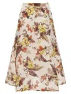 Zimmermann Jupe Midi À Motif In Multi