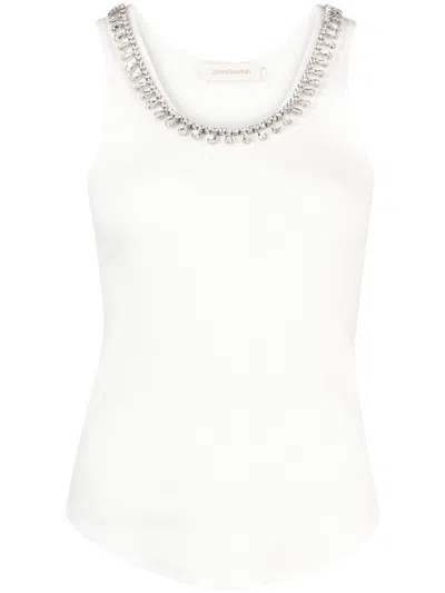 ZIMMERMANN MATCHMAKER RHINESTONE-EMBELLISHED TOP