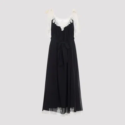 Zimmermann Maxi Slip Dress In Black