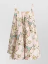 Zimmermann Maxine Mini Dress Pink Kaleidoscope Floral
