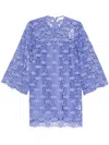 Zimmermann Maxine Guipure Lace Mini Dress