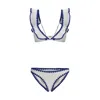 Zimmermann Maxine Crochet Frill Bikini In White
