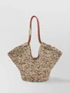 Zimmermann Medium Rafia Tote With Woven Texture And Dual Handles