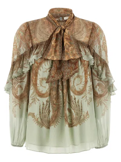 ZIMMERMANN MEMENTO FLUTTER BLOUSE