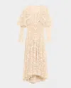 Zimmermann Memento Long-sleeve Lace Dress In White