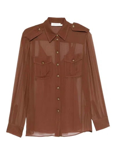 Zimmermann Camisa - Marrón In Brown