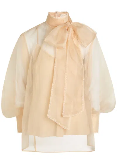 ZIMMERMANN ZIMMERMANN MEMENTO SILK-ORGANZA BLOUSE