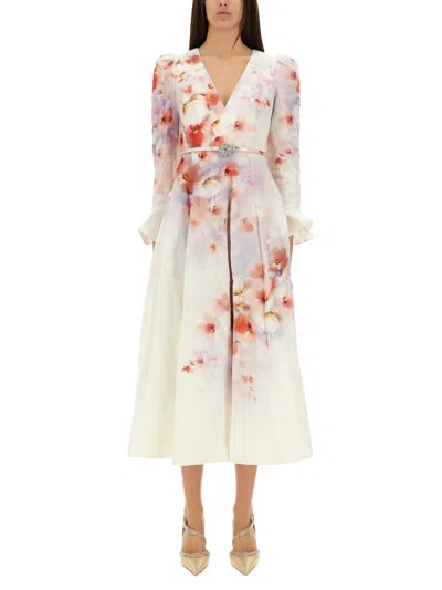 ZIMMERMANN MIDI DRESS "CRUSH"