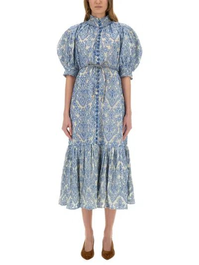 ZIMMERMANN MIDI DRESS WYLIE