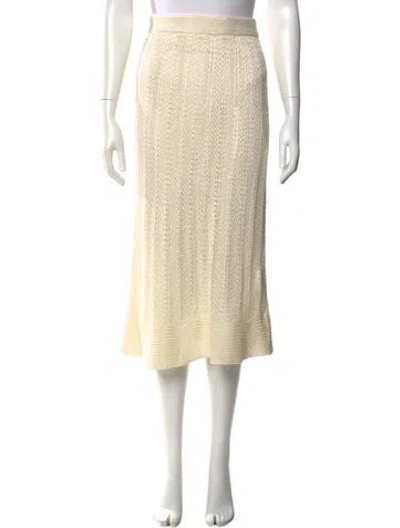 Pre-owned Zimmermann Midi Length Skirt