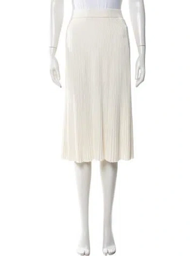 Pre-owned Zimmermann Midi Length Skirt In Neutrals