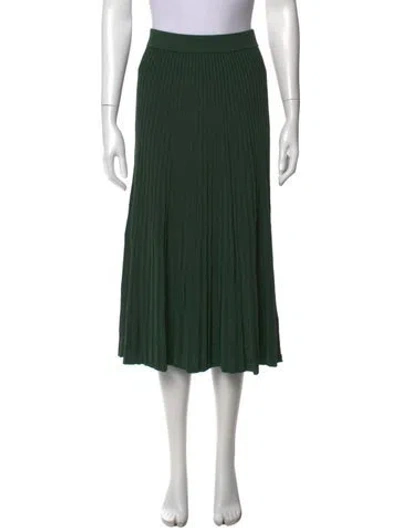 Pre-owned Zimmermann Midi Length Skirt W/ Tags In Green