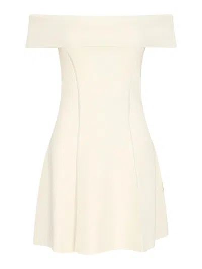 Zimmermann Women's Matchmaker Knit Panelled Mini Dress In White